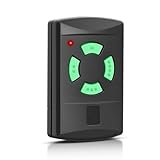 Wvoillty 26.975 MHz Garagentor Fernbedienung, Handsender Kompatibel mit Fernbedienung Hormann HSM4-26.975, HSM2-26.975, HS2-26.975,DHM02-26.975, Grün Taste 4 Kanäle