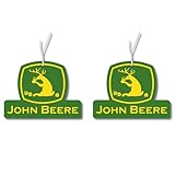 2x Duftbaum mit John Beere, Auto lustig Duftspender, Duftbaum Auto tuning, Lufterfrischer, Duftanhänger Set Auto, Deere