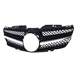 Auto Kühlergrill Kühlergrill Für Benz R230 SL-Klasse W230 2003–2006 SL500 SL550 SL600 2-Türer Für Cabrio Oberer Stoßfängergrill Stoßfänger Grill Ersatz