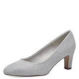 Tamaris Damen Pumps Vegan metallic 40