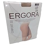 Ergora Sommerkurzstrumpfhose - 30 den - Perle - Gr. 38/40 bis 60/62-1 Stück (38/40, perle)