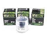 3X Hiflo Ölfilter HF163 passend für BMW K75 K100 K1100 K1200 K1 R850 R1100 R1150 R1200