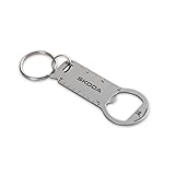 Skoda 6U0087013 Schlüsselanhänger Metall Flaschenöffner Einkaufswagenentriegler Schlüsselring