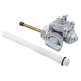 Benzinhahn Kraftstoffhahn Schalter Gastank Kraftstoffventil Motorrad Kraftstofftank Ventil Ventilschalter Benzinhahnventil für Honda CB 400 Four CB400 1992-1998 CB750 CB 750 Seven Fifty RC42 1990-2003