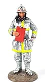Del Prado Sammelfigur Feuerwehrmann Firefighter Figur Tokio Japan 1995 1:32 ca. 7 cm Metall