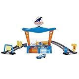 Disney Pixar Cars GTK91 -Dinoco Autowaschanlagen-Spielset mit Farbwechseleffekt, Spielzeug ab 4 Jahren