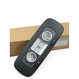 LiuROSE Auto-Innen-Dach-Leselicht für VW CC Sagitar Golf 6 Magotan,Auto Leseleuchten Montage Überkopfkonsole Kuppel Licht,B-Black