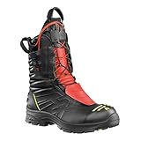 HAIX Fire Eagle 2.0 Pro Der Feuerwehrstiefel für jeden Einsatz: Leichtigkeit und Schnittschutz für Helden im Einsatz Schwarz UK 11.5 / EU 47
