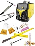 WELDINGER WIG-Schweißgerät WE 200P ACDC eco - Inverter HF-Zündung zum Schweißen von Aluminium 2T/4T Puls Spot MMA umfangreiches ACDC-Zubehörset 5 Jahre Garantie