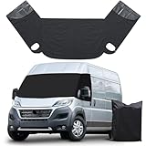 VexNook Frontscheiben-Abdeckung für FIAT Ducato | Peugeot Boxer | Citroën Jumper X250/X290 (2006–2024) – Robuster 600D Oxford-Stoff, Ganzjahresschutz, Einfache Montage, Inkl. Aufbewahrungstasche