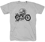 EMW Oldtimer MZ Jawa AWO Hercules Zündapp ETZ TS DKW Motorrad Zink T-Shirt Shirt XXL