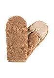 camel active Damen Teddy Handschuhe in einem Materialmix Karamell, womenswear-M