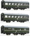 Roco 6200009 H0 3er-Set 1: Personenzug der DR Reko-Sitzwagen Baage