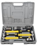 DAYUAN 7 TLG. Karosserie Ausbeul Satz, Set von Hammern für Karosserie und Dellen