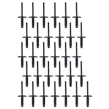 Doo Engy 30 Stücke Stoßstangen Kotflügel Radlauf Spreizniete Blindniete für X1 X3 X5 X6 Z4 Coupe E90 E91 E84 E83 E53 E70 F15 F85 E71 E72 E86 E85 R60