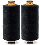 AMANN Nähgarn - Stärke 120-2 Konen a 1000m - 100% Polyester - Universalgarn - Faden - mit Haushaltsnähmaschine und Industrienähmaschine
