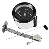 Kraftstoffanzeige,Rupse Universal Auto Kraftstoffstandsanzeige Tankuhr mit Wasserstandssensor Kraftstoffsensor für Auto/SUV/Boot/Pkw Lkw/Wohnmobil (100mm-350mm)