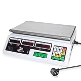 Dema Obstwaage Marktwaage Preiswaage 40KG/2G