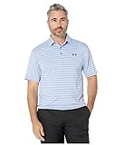 Under Armour Playoff 2.0, atmungsaktives Sportshirt, komfortables und kurzärmliges Funktionsshirt mit loser Passform Herren, Blau (Tempest / Pitch Gray ) , L