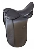 Riding Dressursattel Basic Harmony schwarz 18" weit 34 cm