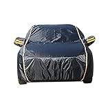 HINCOR Autoabdeckung kompatibel mit BMW 2er Gran Tourer Sonnenschutz, regenfest, wärmeisolierend, Dicker Sonnenschutz(Color:c,Size:Opel Corse)