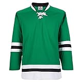 EALER H900 Series Ice Hockey League Team Color Blank Practice Jersey, E019#green, XL