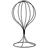 HOKZYHOUSE Perückenständer aus Metall, Perückenaufhänger, Präsentationsständer, Perückenhalter für Perückenständer(Wie Gezeigte)