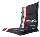 Madison 8 cm Luxus Niederlehner Auflage G 148", Storage Red, Made IN Europe