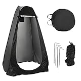 Trintion Pop-Up Toilettenzelt – Tragbares Dusch- & Umkleidezelt mit UV-Schutz – Mobiles WC Zelt für Camping, Strand & Outdoor – Inklusive Tragetasche