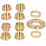 Vorlagenführungen, Ersatz Professional Durable Router Template Guide Set, Scharnierfräsen für Reinigungsarbeiten Schwalbenschwanzarbeiten Treppenfräsen