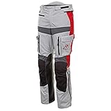 Rukka Offlane Motorrad Textilhose Grau/Rot 54 L32