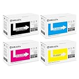 TK5230 TK-5230 Toner Kompatibel für Kyocera Ecosys M5521cdw P5021cdw M5521cdn P5021cdn M5521 P5021 TK5230 TK-5230K TK-5230C TK-5230Y TK-5230M TK 5230 (Schwarz,Cyan,Gelb,Magenta, 4er-Pack)