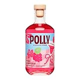 Polly Alkoholfreier zuckerfreier Pink Aperitif - Hibiskus und Himbeere - 500 ml - ohne Alkohol und ohne Zucker