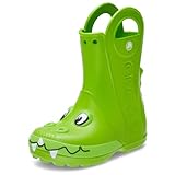 Crocs Unisex Kinder Handle It Duke Rain Boot T Stiefel, Crocs Green, 27/28 EU