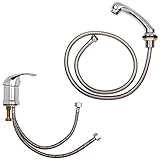 Staboos Profi Mischbatterie und Handbrause,Premium Qualität passent für die meisten Friseur Waschsessel und Rückwärtswaschanlag