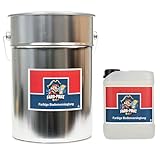 2 K Epoxidharz Bodenbeschichtung – Garage, Keller, Industrie - Rutschfest, Langlebig - 10 Kg Harz & Härter Set in RAL 7035 Lichtgrau - Premium Qualität