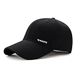 KEDDWE Auto Kappe für Volvo V40 V50 V60 V70, mit Auto Logo Baseball Cap für Herren Damen Zubehör, Mütze Basecap Verstellbar,D