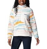 Columbia Damen West Bend Pullover mit 1/4-Reißverschluss, Meersalz Skyscape/Meersalz, 3X