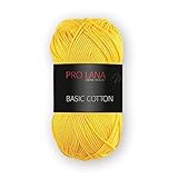 Pro Lana Basic Cotton 50g - Farbwahl (22 - gelb)