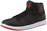 Nike Herren Jordan Access Basketballschuhe, Mehrfarbig (Black/Gym Red-White 001), 46 EU