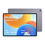 HUAWEI MatePad 11.5, Neu, Tablet, 6GB+128GB, 11, 5 Zoll FullView Display, 2.2K Auflösung, Aufladen 22, 5 W, Akku mit 7700 mAh, Kamera 13MP, Space Grau