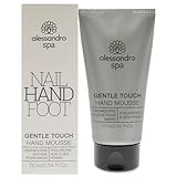 alessandro Spa Gentle Touch Handmousse - intensiv pflegendes Feuchtigkeitsmousse mit hautberuhigendem Wirkstoffkomplex für gestresste Hände, 75ml