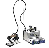 BATTISTELLA VAPORINO MAXI INOX 2,3 Liter Dampferzeuger Bügelanlage Bügelstation mit Kessel aus Edelstahl und mit Bügeleisen & Teflonsohle