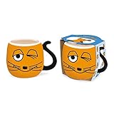 Trötsch Die Maus 3D Porzellantasse groß Zwinkertasse: Kaffeetasse Teetasse Geschenkidee Geschenk Tasse