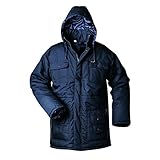 Sherpa-Parka mit abknöpfbarer Kapuze - Marine XL,Marine