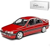Generisch Peugeot 405 MI 16 Limousine Le Mans Rot 1987-1996 Nr 865 1/18 Otto Modell Auto