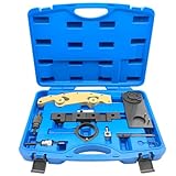 THIKPO Nockenwellen-Zeitverriegelung Werkzeug Set für BMW 6-Zylinder M52 M52TU M54 M56 Motor, Doppel Vanos Nockenwellenverriegelung Werkzeugset, Nockenwellen-Ausrichtungs-Timing Werkzeug Kit.