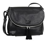 TOM TAILOR Lari Damen Umhängetasche Crossbody Bag Mittelgroß Schwarz
