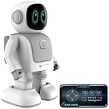 Playtastic Tanzender Roboter: App-programmierbarer Roboter, 130 Bewegungen, Bluetooth, Lautsprecher (Spielzeug, Mini, Fernbedienung)