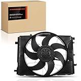 Frankberg 1x Kühlerlüfter Motorkühler 4-Polig Kompatibel mit C-Klasse W204 E-Klasse W212 A-Klasse W176 B-Klasse W242 W246 CLA Coupe C117 CLS C218 SLK R172 Replace# A2045000493